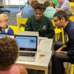 Sundar Pichai Instagram - Amazing day in Oklahoma yesterday where we announced the expansion of our data center in Mayes County and our Google.org grant to @national4H. Had fun spending time with 4H’ers @Oklahoma4H learning about their projects and doing a bit of coding:) Special thanks to Governor @kevinstitt_ok, Mayor Larry Lees, @JSirangelo, and all of our guests for joining us, and for everyone’s warm Southern hospitality! Mayes County, Oklahoma