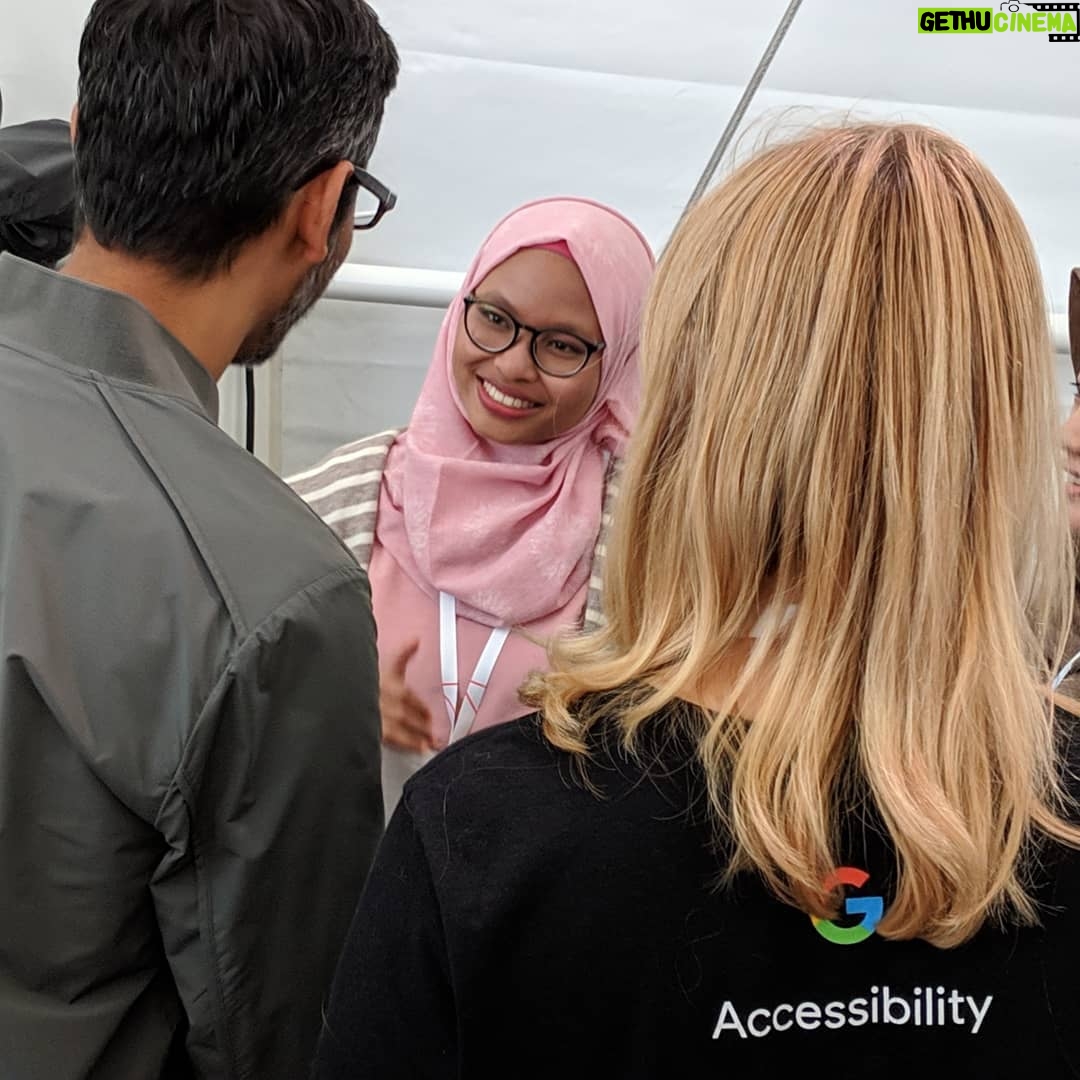Sundar Pichai Instagram - #io19 is a wrap and a big thanks to all who joined us in person and online! Was so glad I got to meet some of you at Shoreline - I’m inspired by your stories and can’t wait to see what you build next:) Mountain View, California