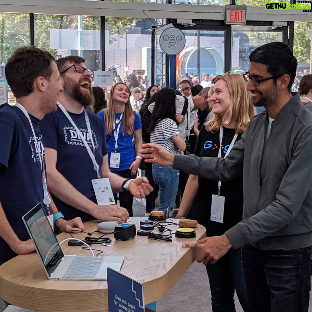 Sundar Pichai Instagram - #io19 is a wrap and a big thanks to all who joined us in person and online! Was so glad I got to meet some of you at Shoreline - I’m inspired by your stories and can’t wait to see what you build next:) Mountain View, California