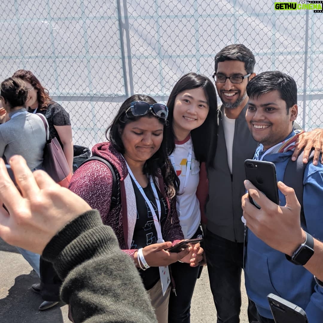 Sundar Pichai Instagram - #io19 is a wrap and a big thanks to all who joined us in person and online! Was so glad I got to meet some of you at Shoreline - I’m inspired by your stories and can’t wait to see what you build next:) Mountain View, California