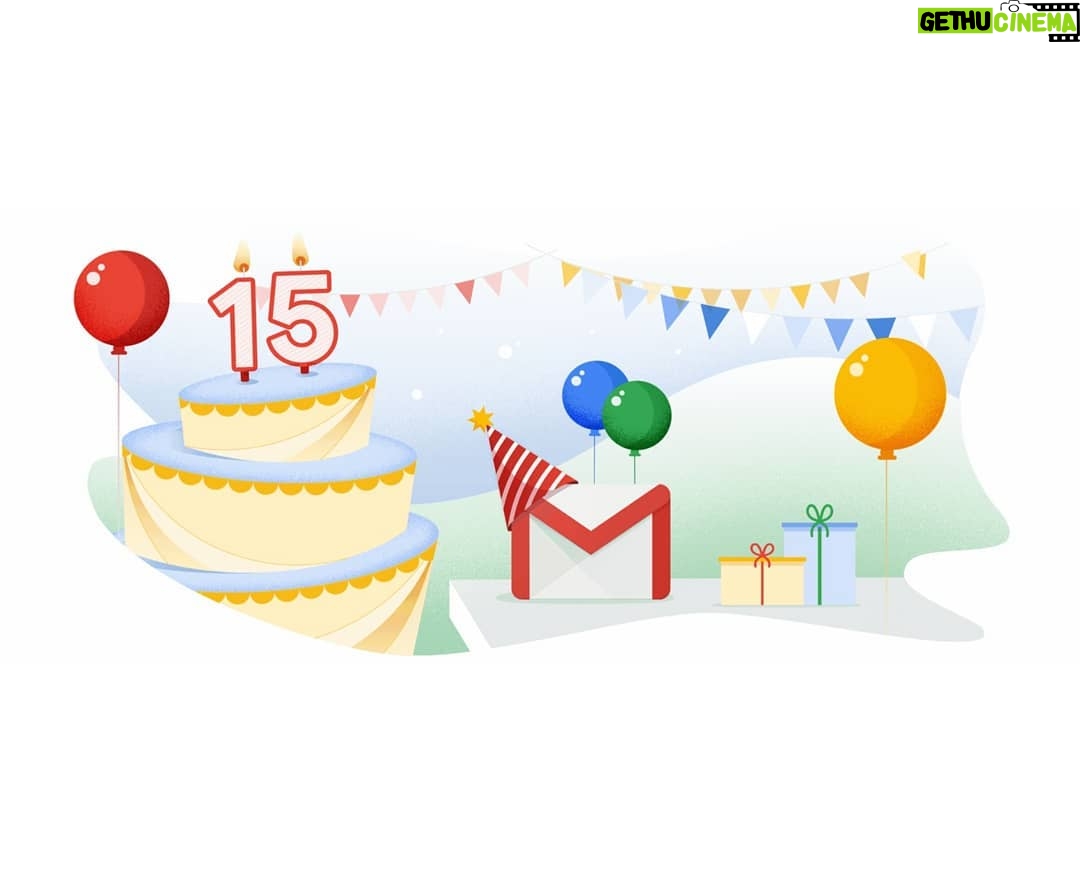 Sundar Pichai Instagram - Gmail turns 15 today, no joke:) Thank you to our 1.5B+ users around the world for all of your support! #HBDGmail