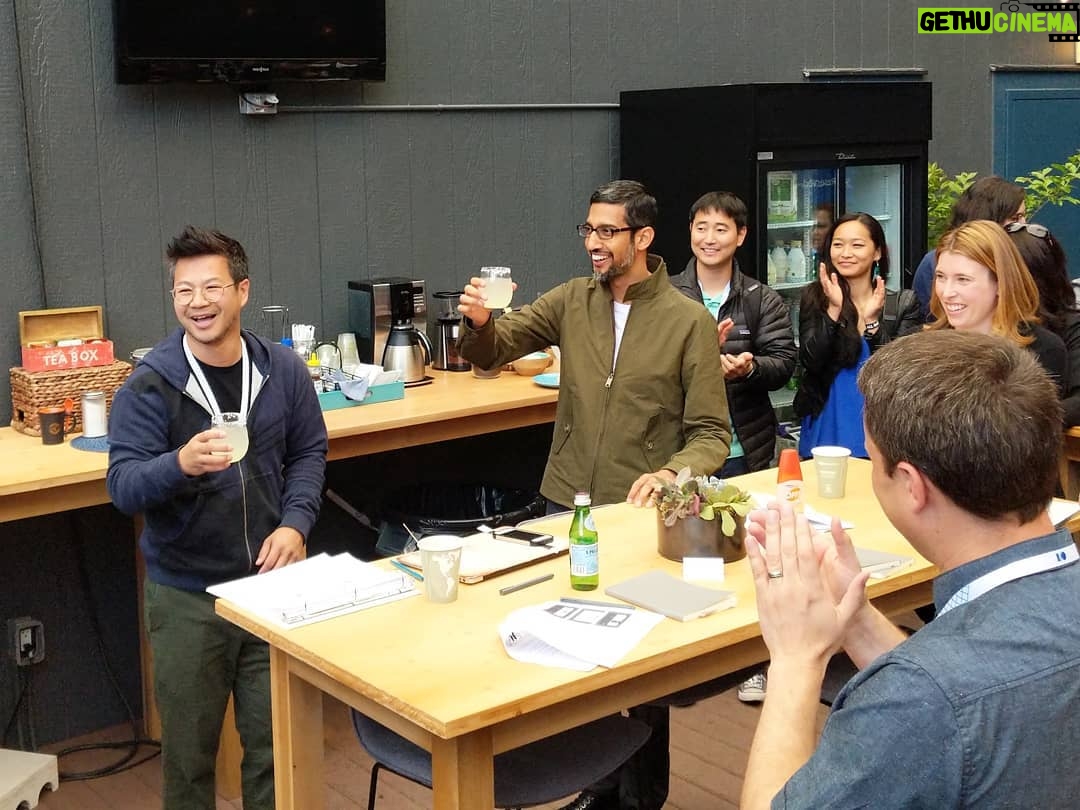 Sundar Pichai Instagram - Thanks so much to everyone who tuned in to our #io18 keynote yesterday! P.S. It turns out there really *were* margaritas at 1pm:) Shoreline Amphitheatre At Mountain View