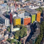 Sundar Pichai Instagram - Excited we're purchasing our Central Saint Giles office in London, will be a more flexible future workplace (see pics for a sneak peek:) Looking forward to having space for 10,000 Googlers across our UK offices! (📷: Jason Hawkes & BDG Architects)