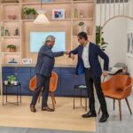 Sundar Pichai Instagram - Elbow or fist bump? Navigating this new normal together and so glad to be back in person with Thomas and the @googlecloud team for #GoogleCloudNext today:)