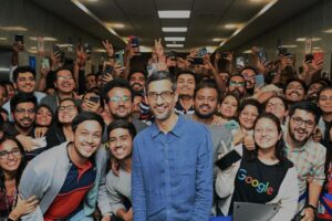 Sundar Pichai Instagram - Back in India this week after a few years away! Super energized by the entrepreneurs, leaders, and Googlers I met in Delhi and Bangalore. Glad to join our #GoogleForIndia and #WomenWill events, spend time with teams here, and eat many excellent thalis:) 🇮🇳