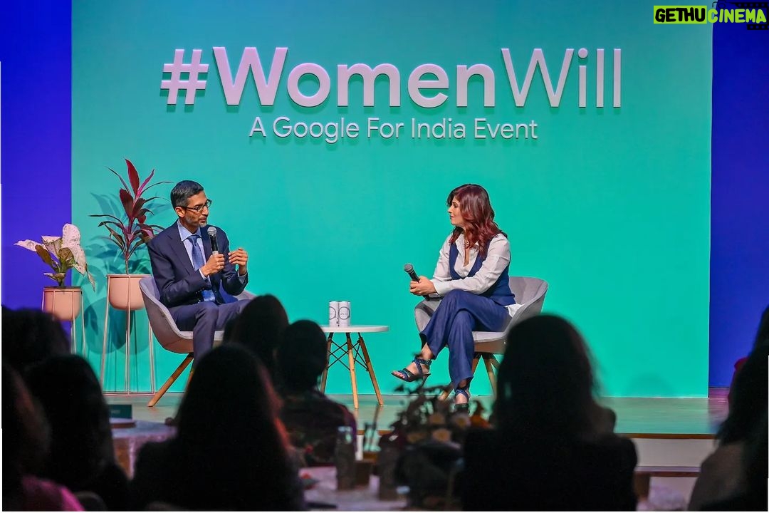 Sundar Pichai - 1.3 Million Likes - Back in India this week after a few years away! Super energized by the entrepreneurs, leaders, and Googlers I met in Delhi and Bangalore. Glad to join our #GoogleForIndia and #WomenWill events, spend time with teams here, and eat many excellent thalis:) š®š³