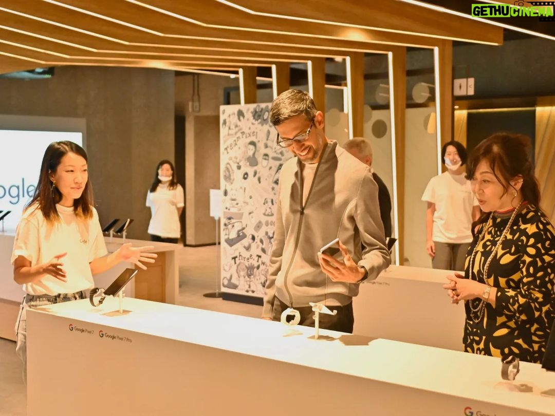 Sundar Pichai - 232.6K Likes - Really enjoyed being back in #Tokyo last week, meeting student developers, helping launch our newest Pixel devices, and taking more than a few selfies! Always good to catch up with Googlers and learned all about š«°š½ too:) #photodump