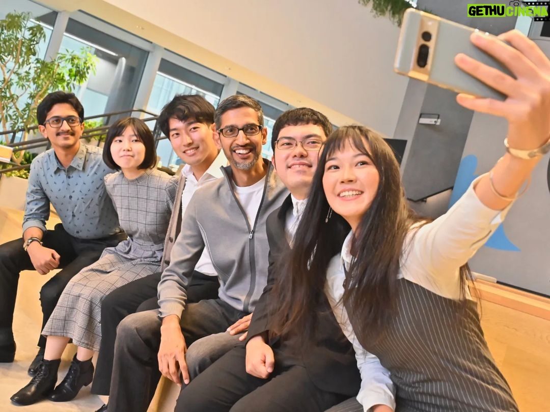 Sundar Pichai - 232.6K Likes - Really enjoyed being back in #Tokyo last week, meeting student developers, helping launch our newest Pixel devices, and taking more than a few selfies! Always good to catch up with Googlers and learned all about š«°š½ too:) #photodump