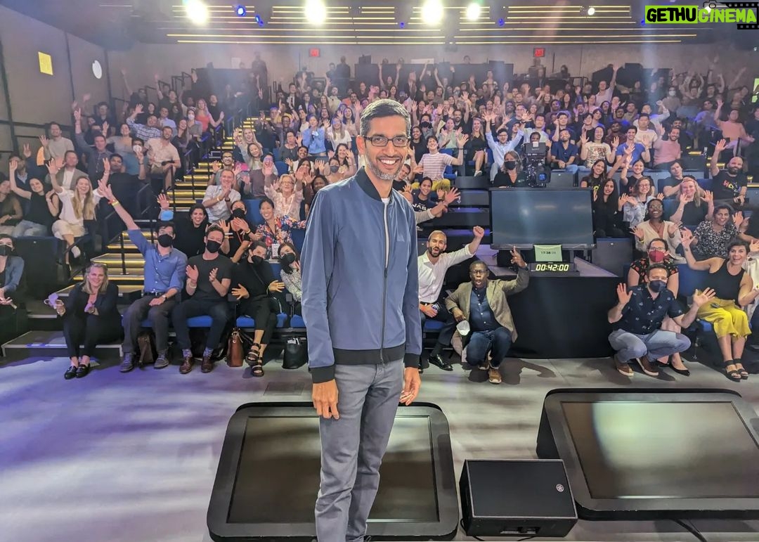 Sundar Pichai - 371.2K Likes - So happy to be back in #NYC last week for the first time in a long while. Great to spend time with teams there and check out our new office at Pier 57:) #fbf #UNGA