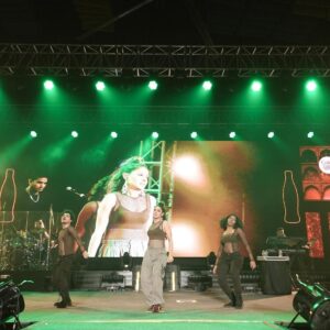 Sunidhi Chauhan Instagram - Long story short, it was bombastic 

Styled by @saumyathakur 
#styledbysaums
In
Jacket @namratajoshipura
Bodysuit and Cargos @zara bespoke 
Boots @_delize_ 
Style Asst. @pareenaaahhh 

@lpuuniversity 
@cocacola_india @cokestudiobharat @spectal.management @resonance.india 

#sunidhi #sunidhilive #liveperformance #explore #fridayfeels