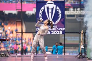 Sunidhi Chauhan Instagram - THE MOMENT 🤌🏽🏏
ICC @cricketworldcup 

What a day, what a win! 

@indiancricketteam 

#worldcup #indiancricketteam