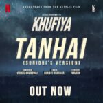 Sunidhi Chauhan Instagram - Sunidhi Chauhan, Vishal Bhardwaj and Gulzar Saab join forces yet again to bring #Tanhai, where love and loneliness blend in the downpour of memories. Both lovers, separated by time and distance, seek solace in the rainy season, yearning for a reunion! Watch now on #VBMusic! #Khufiya #MusicVideo #KhufiyaOnNetflix