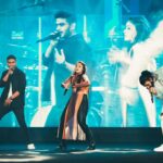 Sunidhi Chauhan Instagram – Some pics from the last gig❤️ #Bangalore #giglife #bestlife 

Makeup @makeupbyshikhamishra 
Hair @hairstylistmanju 
Styled by @saumyathakur 
#styledbysaums
Outfit – bespoke @zara 
Earrings @blingthingstore 
Rings @inezeofficial @blingthingstore 
Boots @londonrag_in 
Style asst.  @jassatsky