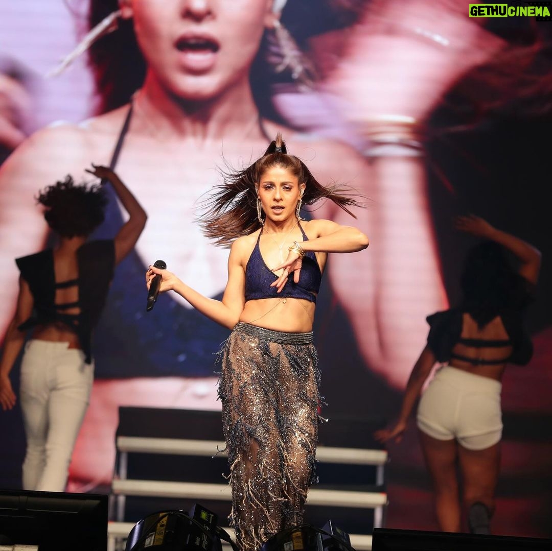 Sunidhi Chauhan Instagram - Adelaide ❤️ #IAmHomeTour Styled by @saumyathakur #styledbysaums In Pants @geishadesigns Lace Bralette - Custom Rings & Bracelet @ethnicandaz Style Asst. @pareenaaahhh & @manisha_vaprani Makeup @makeupbyshikhamishra Hair @hairstylistmanju Influencers Church - The Collective