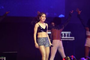 Sunidhi Chauhan Instagram - Perth❤️#IAmHomeTour

Styled by @saumyathakur 
#styledbysaums
In
Bralette and Shorts - Custom 
Rings & Bracelet @ethnicandaz
Boots @londonrag_in
Style Asst. @pareenaaahhh & @manisha_vaprani
Makeup @makeupbyshikhamishra 
Hair @hairstylistmanju