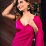 Sunita Gogoi Instagram - Real is more attractive than perfect.. 🩷 Styling @soigne_official_ Shot by @sudhakar.bichali Muah @kaviyaartistry_off Wearing @f2f_designerboutique Earrings @rang_akankshanegi