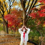 Sunny Instagram - 막바지에 즐기는 단풍놀이~🍁🍂 photo by 아빠 📸🥰