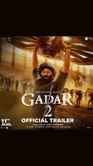 Sunny Deol Instagram - Apne parivaar aur desh ke liye, ek baar phir se Gadar machayega Tara Singh! 💥💪🏻

On the occasion of Kargil Vijay Diwas, presenting you all with #Gadar2Trailer 🔥

Trailer is out now! (Link in bio)

#Gadar2 aa rahi hai bade parde par 🔥 lagane iss Independence Day! 🇮🇳 
Cinemas mein 11th August se 🎞️

@zeestudiosofficial @gadarmovie_official @shariq_patel @iamsunnydeol @ameeshapatel9 @iutkarsharma @anilsharma_dir @anilsharmaprod @mithoon11 @shabinakhanofficial @quadri.sayeed @simratkaur_16 @manishwadhwa.in @mrgravitas @zeemusiccompany @zee5 @zeecinema @zee5global @imsurendersingh @indianarmy.adgpi

#IndianArmy #KargilVijayDiwas #TigerHill #1971War #KargilWar #Dras #Kargil