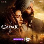 Sunny Deol Instagram – Gadar – Ek Timeless Prem Katha! ❤️
Watch #Gadar2 with your best ones, streaming now only on #ZEE5

#Gadar2OnZEE5

@iamsunnydeol @ameeshapatel9 @iutkarsharma @anilsharma_dir @anilsharmaprod @shaktimaan6963  @shamkaushal09 @mithoon11 @shabinakhanofficial @quadri.sayeed @simratkaur_16 @manishwadhwa.in @hellomontysharma @mrgravitas @zeemusiccompany @zeecinema @zee5global @zeestudiosofficial @gadarmovie_official @shariq_patel @manish_kalra_