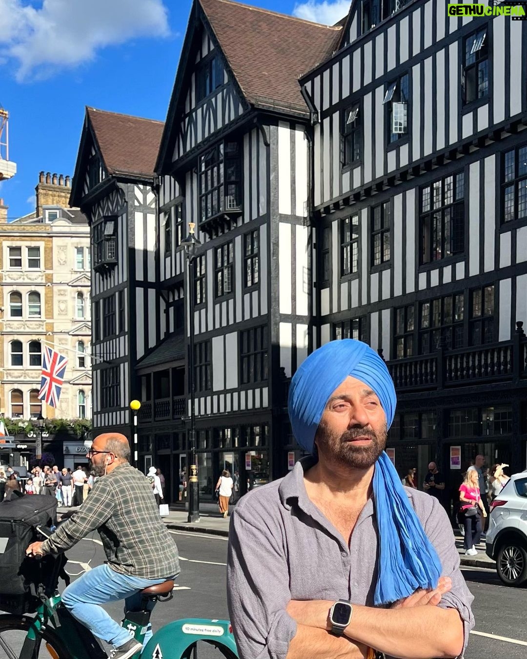 Sunny Deol - 345.8K Likes - "From Amritsar to London, love knows no boundaries! 💞 #GadarInLondon 🇬🇧✨"