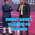 Sunny Deol Instagram - To hear him deliver Tareeq Pe tareeq live was something else ! #SunnyDeol #IBLA2023 @iamsunnydeol