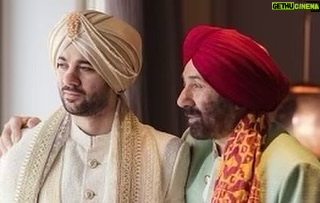 Sunny Deol Instagram - Love u my son. Happy Birthday.
