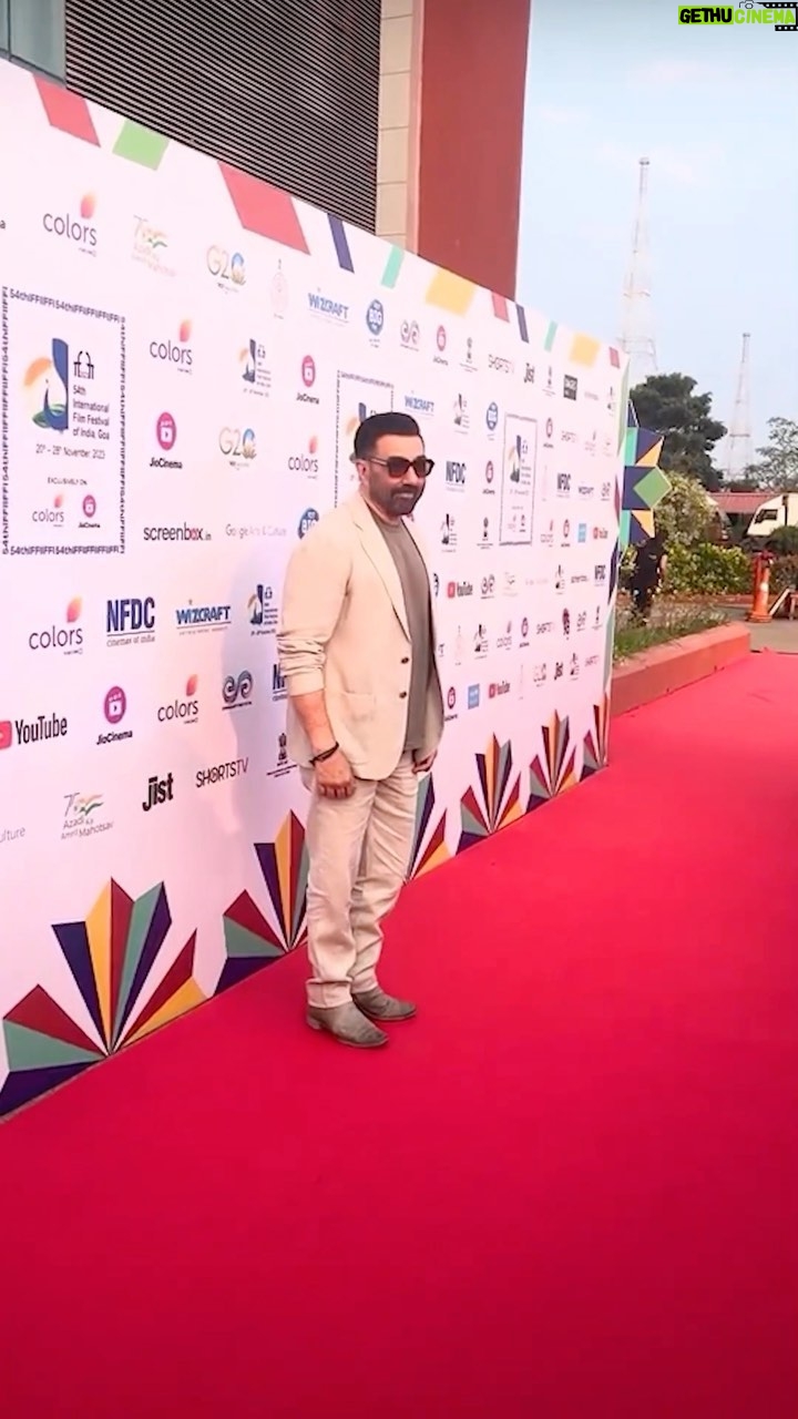 Sunny Deol Instagram - Moments from the inauguration ceremony of the 54th @iffigoa 🪔🎬🎞️ Congratulations and wishes to Honble Union Minister Shri @official.anuragthakur and honble CM @drpramodpsawant for a successful Film Festival. #goa #Iffi #reelsinstagram #reelsindia #explore