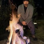Sunny Deol Instagram - Moonlight, Bonfires and a sky full of stars……. Manali, Himachal Pradesh