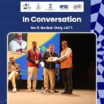 Sunny Deol Instagram - Catch glimpses from the profound in-conversation session held at Kala Academy on “No If, No But. Only Jatt.” The remarkable Sunny Deol occupied the spotlight on the panel, accompanied by Anil Sharma and Rajkumar Santoshi. This insightful masterclass was moderated by none other than Rahul Rawail at #IFFI54