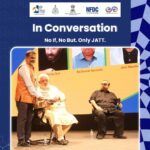 Sunny Deol Instagram - Catch glimpses from the profound in-conversation session held at Kala Academy on “No If, No But. Only Jatt.” The remarkable Sunny Deol occupied the spotlight on the panel, accompanied by Anil Sharma and Rajkumar Santoshi. This insightful masterclass was moderated by none other than Rahul Rawail at #IFFI54