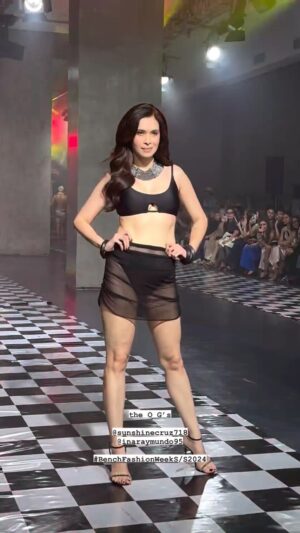 Sunshine Cruz Instagram - @sunshinecruz718 
@inaraymundo95 
@bcbench @benchtm 
#BenchFashionWeekS/S2024