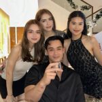 Sunshine Cruz Instagram - Thank you for spending NYE 2024 with us Diegs! These girls are blessed to have you as their Kuya Diego! Thank you for taking care of them last night. They had a blast! 🎆🎇🥰❤️ #siblings #newyear2024