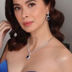 Sunshine Cruz Instagram - Holiday Makeup Look for Ms. Sunshine Cruz 💙 #makeupbytoniaviles #hairbymanilynmoster #styledbyfrancischee #gaocchristmasgala2023 Solaire Resort