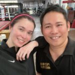 Sunshine Cruz Instagram - Back to zero but back at it 🥊 Missed you coach Caloy! It has been years! Elorde Sucat Paranaque