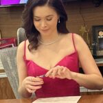 Sunshine Cruz Instagram - Another amazing blessing to reveal to you all soon.🩷 I can’t wait to share it with you! 💜🤍 Stylist : @francischee_ Custom dress : @danielmanilacreateur Make up : @murielvegaperez Assisted by @lai_glendro Hair : @felicityson Shoes : @fabanddainty_luxury (@machandmach) Special thanks to my beloved manager @arnold_vegafria and handler Ms. @alegnabautista. Love you guys! 🥰