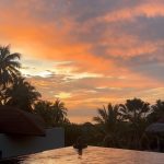 Supassra Thanachat Instagram - Sunset view in front of my room yesterday.🌥️👋🏻😊 So peaceful✨ The Tarna Align Resort Koh Tao