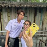 Supassra Thanachat Instagram - 💖👦🏻👧🏻Have you seen Episode 7? 😝 @dew_jsu #BTS #FacelessloveEp7 #Facelesslove #PrimeTH #GMMTV *Ps. The second picture is not my phone!😂*