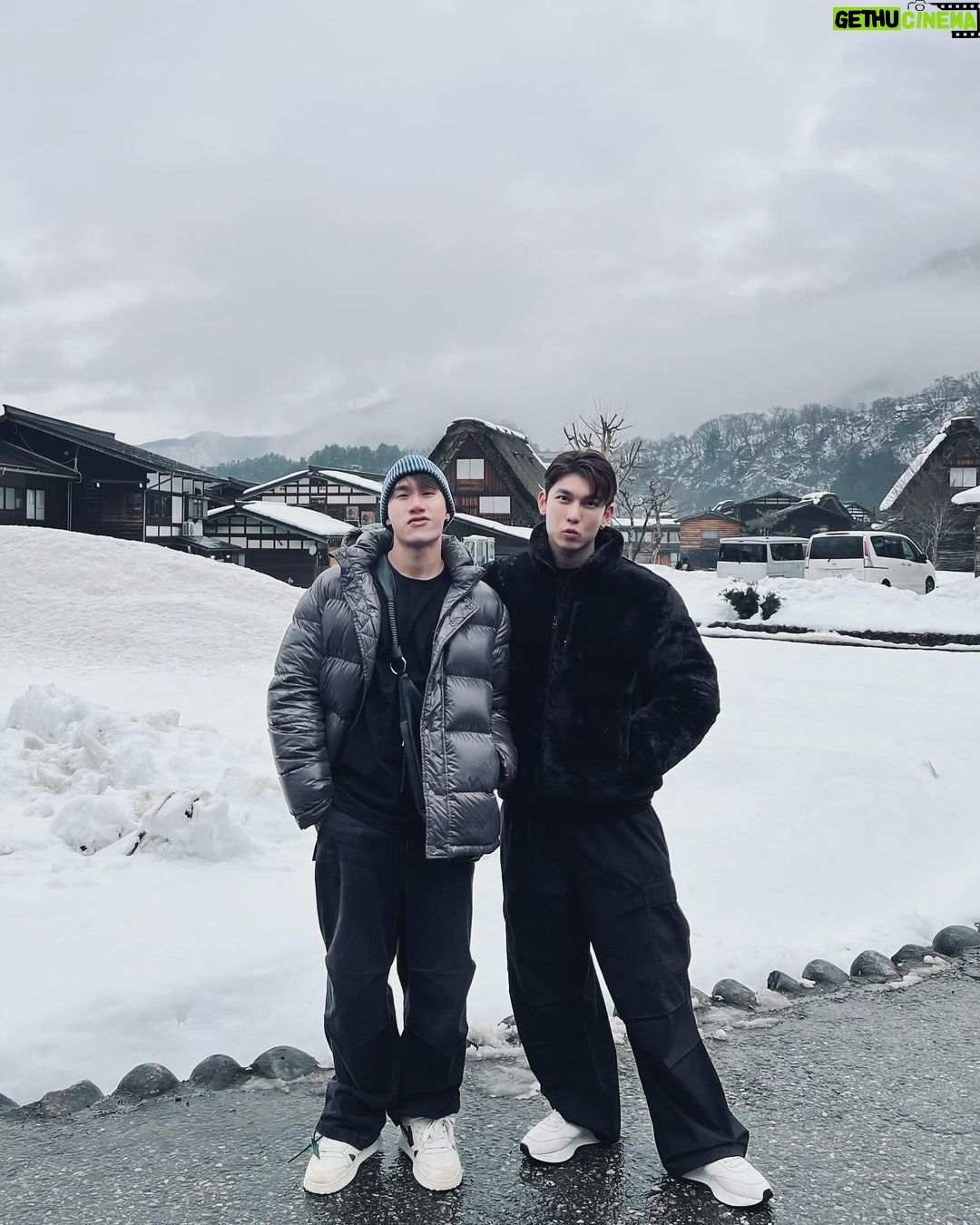 Suppasit Jongcheveevat Instagram - The boy and the heron ☃️❄️ 白川郷(Shirakawa-go)