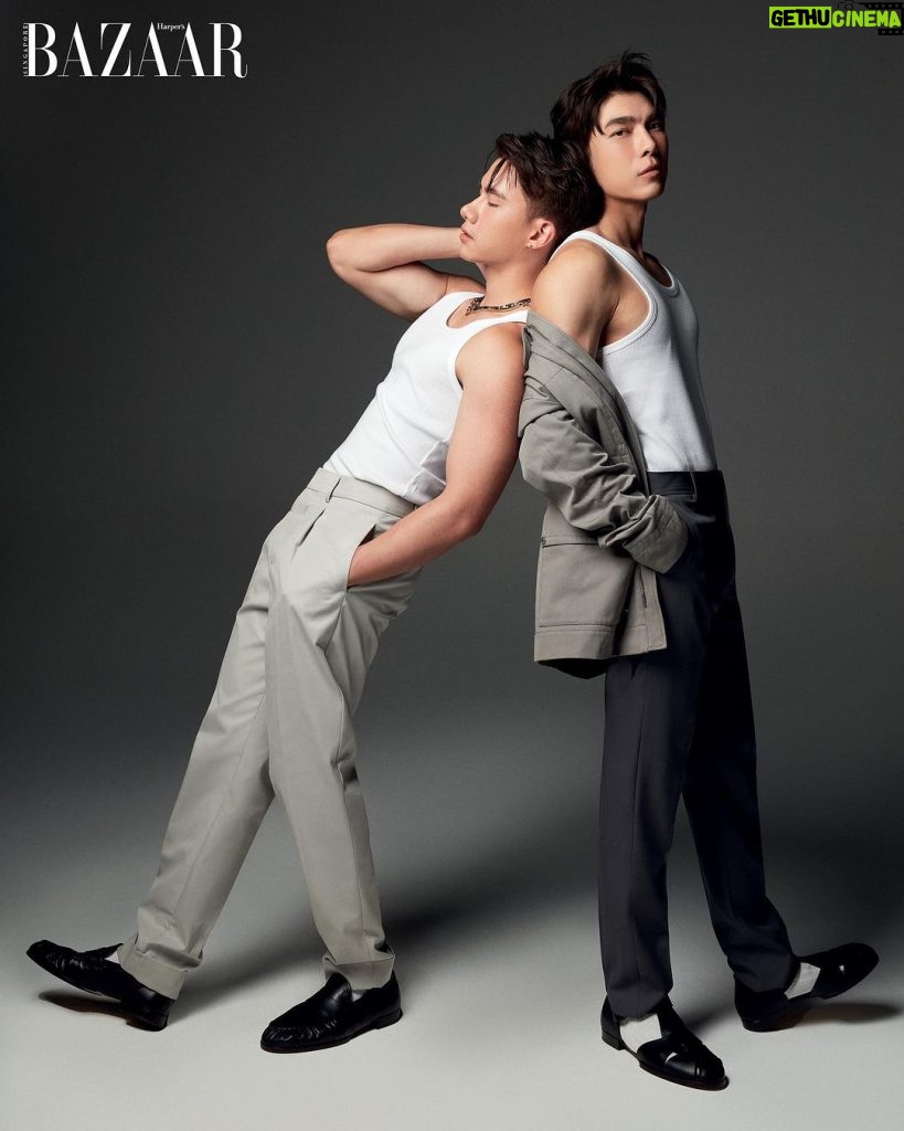 Suppasit Jongcheveevat Instagram - Thai stars @mewsuppasit and @tul_pakorn are rewriting the rules on what it takes to be a leading man. 🌟 The duo share many similarities in their careers—both got their start in the entertainment industry through modelling, both had their breakout moment from acting in a boys’ love drama, and both have caught the eye of luxury fashion brands, resulting in coveted partnerships. Swipe to see more images from the exclusive photoshoot, and click the link in bio to read the full story on Mew Suppasit Jongcheveevat and Tul Pakorn “Tyler” Thanasrivanitchai from the Harper’s BAZAAR Singapore January 2024 issue, available on newsstands from 9 January. Editor-in-Chief: @kennieboy Photographer: @johntods Stylist: @yan_jeffrey Producer: @ninasmpsn Video Production: @useau Story: @navin.pillay Interview and translation: Samila Wenin Hair: @piikornlek Makeup: @armytoast Photographer’s assistants: Audomsak Aemausin, Narong Tharveeyart, Wanlop Banchuen Stylist’s assistants: @phil_rit_chen @real__baekaaaaaa Subjects: @mewsuppasit @tul_pakorn wearing @tods . . . #harpersbazaarsg #MewSuppasit #ศุภศิษฏ์จงชีวีวัฒน์ #Mew #มิว #TulPakorn #ตุลย์ภากรธนศรีวนิชชัย #吴旭东 #MewTul #Tods Bangkok, Thailand