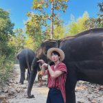 Suppasit Jongcheveevat Instagram - Elephant vibes only 🐘😆 ปางช้างแม่ริม Maerim Elephant Home
