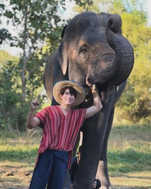 Suppasit Jongcheveevat Instagram - Elephant vibes only 🐘😆