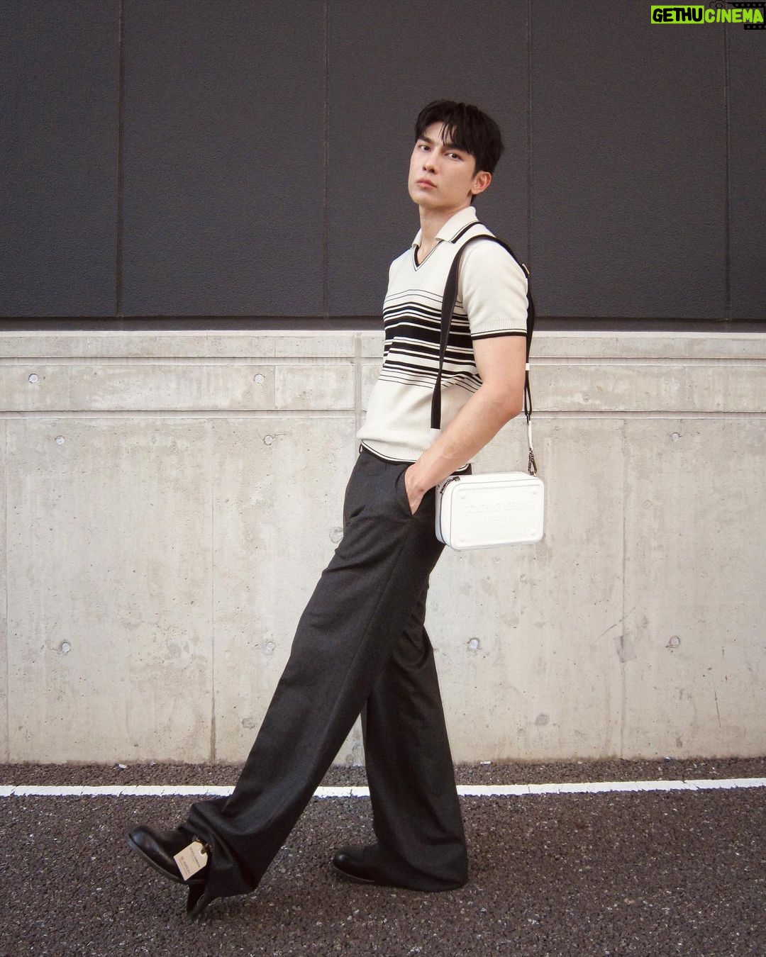 Suppasit Jongcheveevat Instagram - 🫶🏻 @dolcegabbana #Dolcegabbana #DGPF23 Osaka Japan