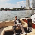 Suppasit Jongcheveevat Instagram - Going with the flow 🕺🏻🌊 #mywifesgunslingergod