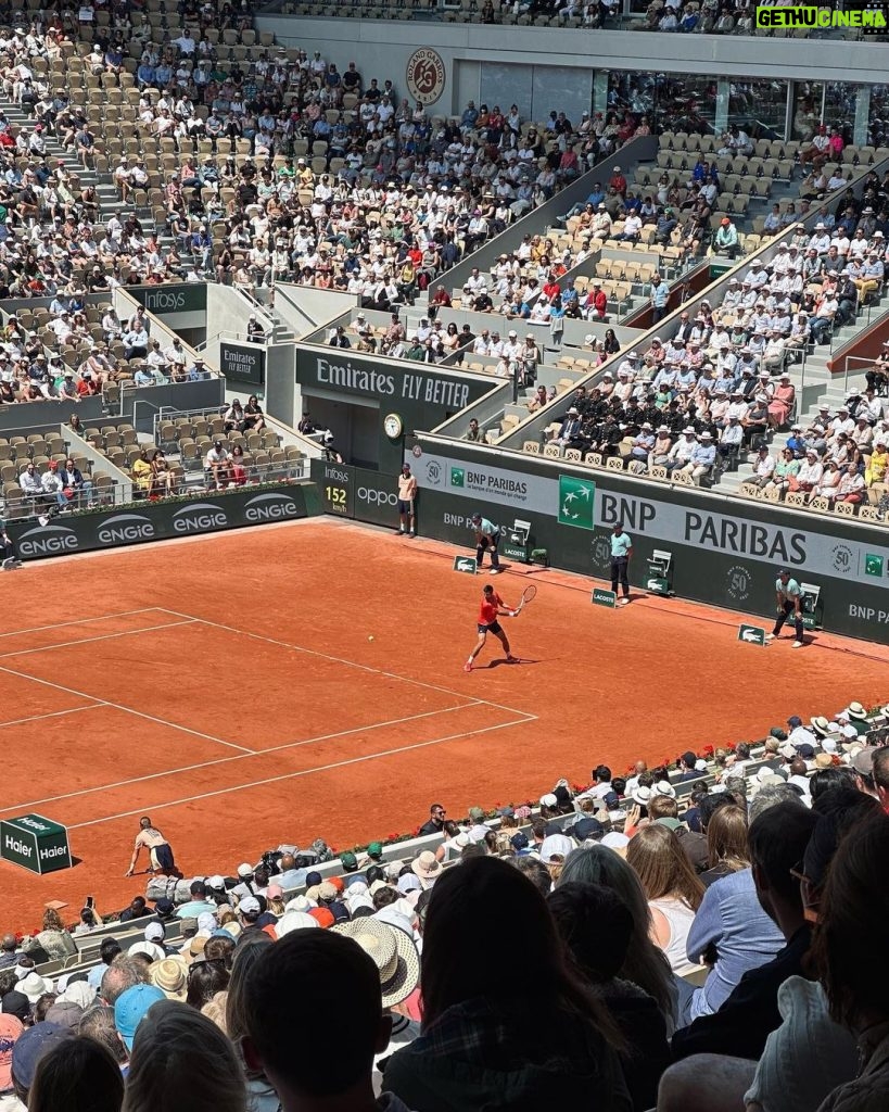Suppasit Jongcheveevat Instagram - Roland Garros with @fredjewelry 🧡 ROLAND-GARROS