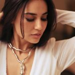 Surbhi Jyoti Instagram - Call me whatever, just keep loving 🫶🏼 . . . . . . . . . . Style by @stylingbyvictor @sohail__mughal___ Styling team @styleby_antara Outfit @miakee.official Neck piece @the_antrang_jewels Ring @ethnicandaz Clicked by @deepak_das_photography Glam @doseofglamourbyafreen