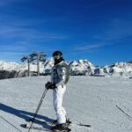 Surveen Chawla Instagram – On the slope with my dope @akshaythakker 🤍⛷️#courchevel #courchevel1850 Courchevel 1850 France