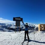 Surveen Chawla Instagram – On the slope with my dope @akshaythakker 🤍⛷️#courchevel #courchevel1850 Courchevel 1850 France