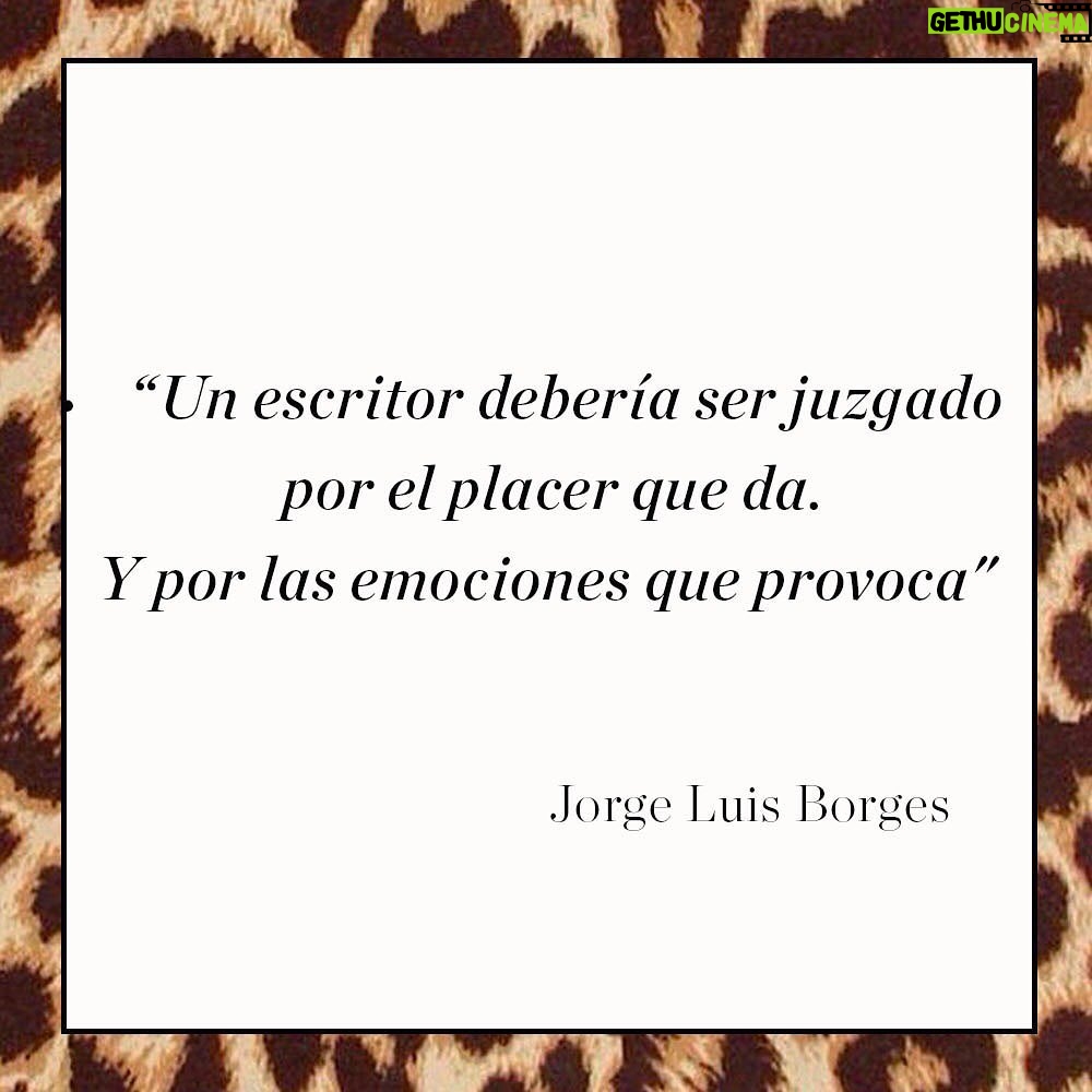 Susana Giménez Instagram - Vigente, único y genial siempre... #reading #escritor #lectura #icono #literatura #quotes #quoteoftheday #quotestagram #borges