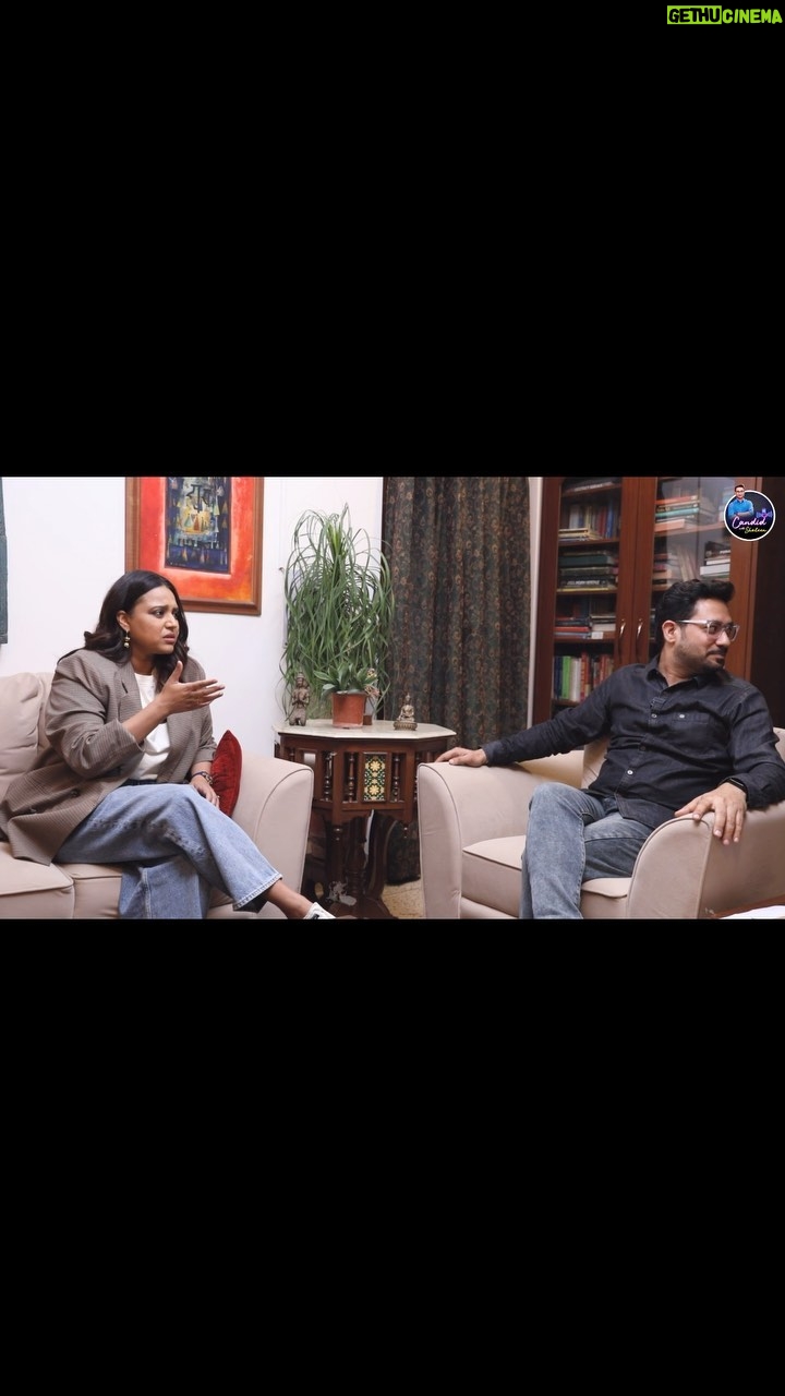 Swara Bhaskar Instagram - Hereβs actual footage of the BTS of this frank chat with @shaleen.mitra on @candidwithshaleen .. Kabhi dekha hai aisa stress chai ko lekar?!? ππππ½ππ½ Hair by @lawangtamang95_delhei