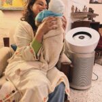 Swara Bhaskar Instagram - My baby was born two weeks before Delhi’s AQI levels soared to hazardous. And a whole new worry was introduced into my life? How should I protect my little one from something as pervasive and basic and all encompassing as AIR! Thankfully @dyson @dyson_india ‘s new air purifier ‘The Dyson Purifier Big + Quiet Formaldehyde’ which covers an area of 1100 sq. Ft. Is the godsend I needed. Efficient and most importantly quiet, it purifies the air silently so my baby can take her naps and feeds undisturbed. An LED screen to tell you AQI levels and other info and a remote to adjust settings to your own comfort. Best buy ever, especially for a family with kids!! 💙🤗✨ #notanad #mammareccomends #DysonHome #DysonIndia #DysonPurifier #DysonBigandQuiet #Gifted New Delhi